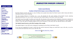 Desktop Screenshot of burnistonparishcouncil.org.uk